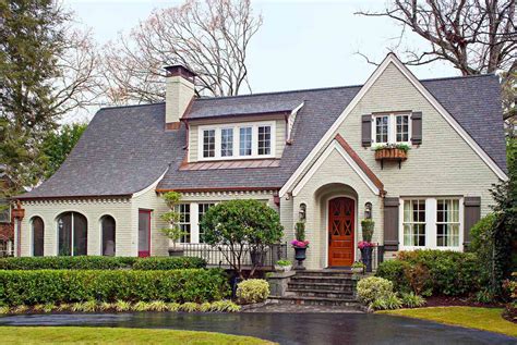 tudor style homes exterior